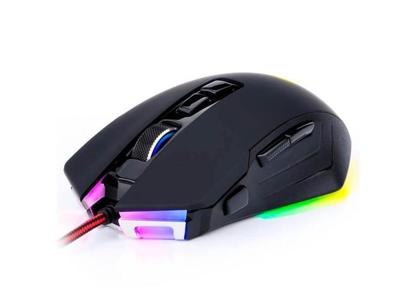 Mouse Gamer Redragon Dagger2 - 10000 DPI - 7 Botões Programáveis - RGB - M715RGB-1