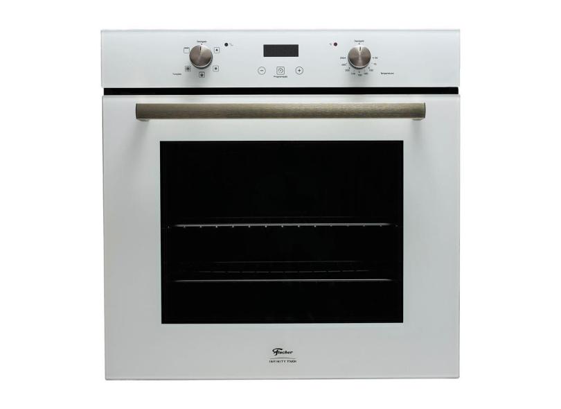 Forno Elétrico De Embutir Fischer Infinity Touch 82L Branco