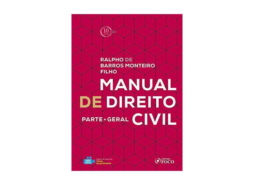 Manual De Direito Civil - Parte Geral - Monteiro Filho,ralpho Waldo De Barros - 9788582423134