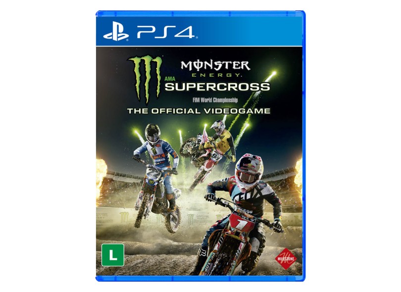 Jogo Monster Energy Supercross The Official Videogame PS4 Milestone