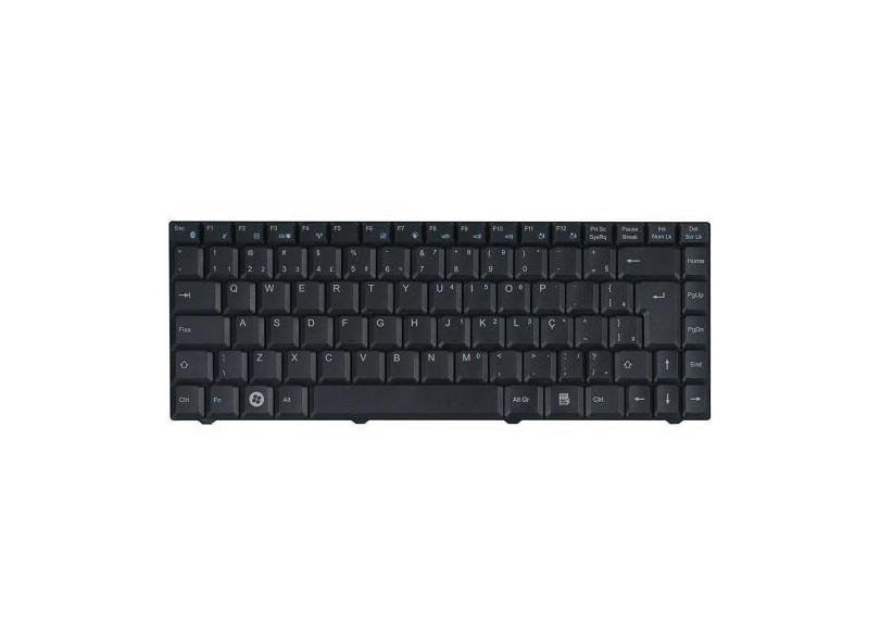 Teclado para Notebook Positivo Sim+ 700 - BestBattery, Preto
