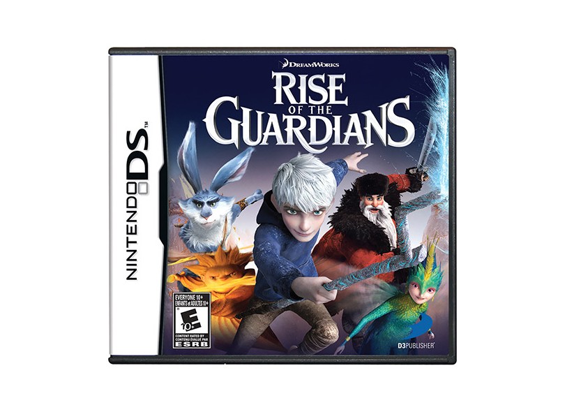 Jogo Rise Of The Guardians DreamWorks Nintendo DS
