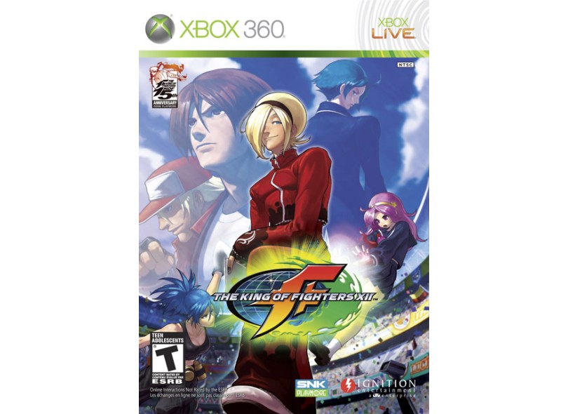 Jogo The King of Fighters XII SNK Playmore Xbox 360