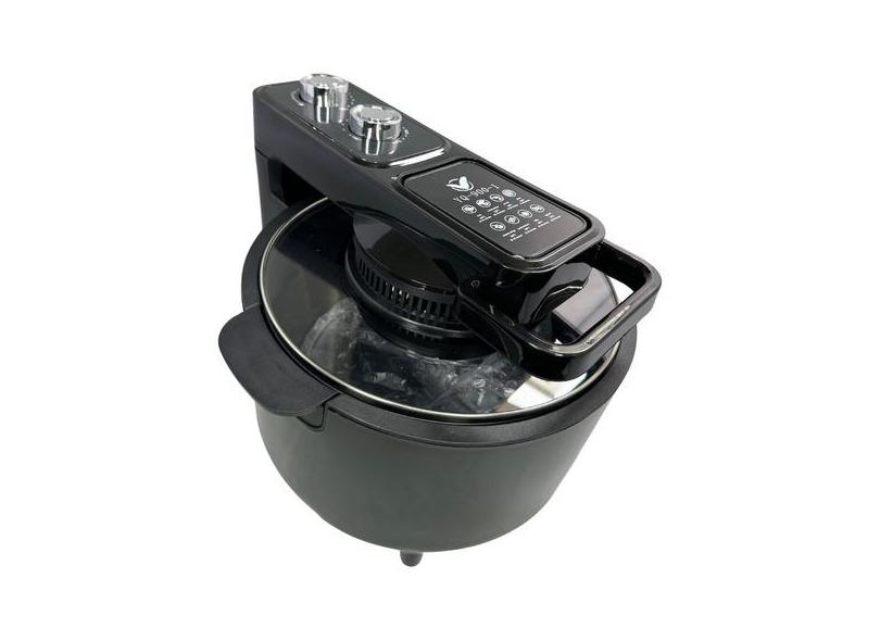 Airfryer Fritadeira Elétrica Sem Óleo Power Digital Inox YQ-900