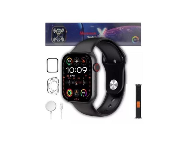 Relógio Smartwatch Watch X Serie 10 45mm Tela Amoled 1Gb Chatgpt Gps -