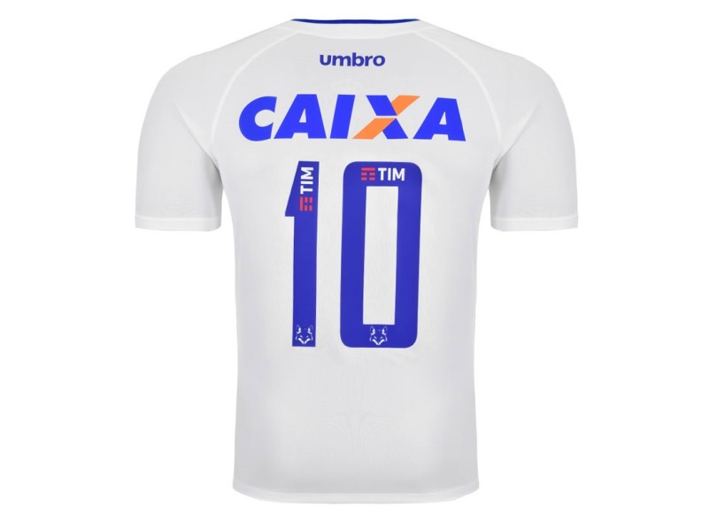 Camisa Torcedor infantil Cruzeiro II 2016 com Número Umbro