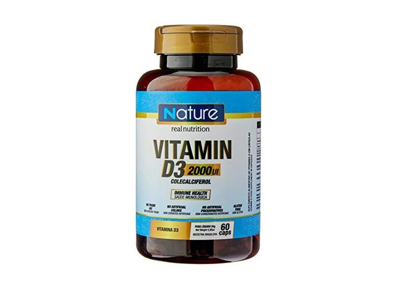 Vitamina D3 2000 UI (60 caps), Nutrata