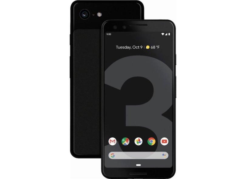 Smartphone Google Pixel 3 32GB 12.0 MP Android 9.0 (Pie) 3G 4G Wi-Fi
