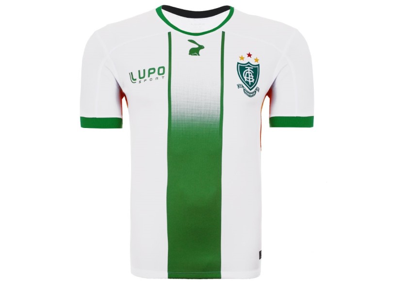 Camisa Torcedor América Mineiro II 2016 com Número Lupo