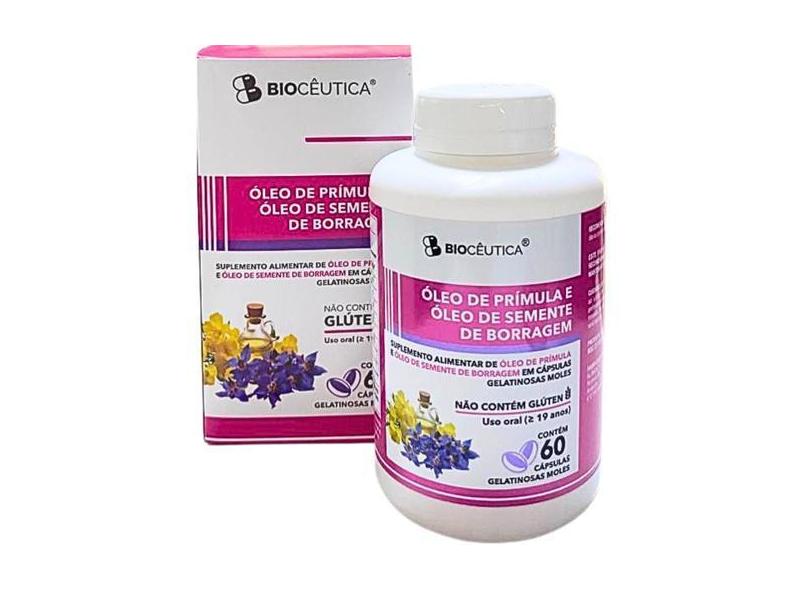 60 Suplemento Alimentar Biocêutica Óleo De Prímula E Óleo De Semente D