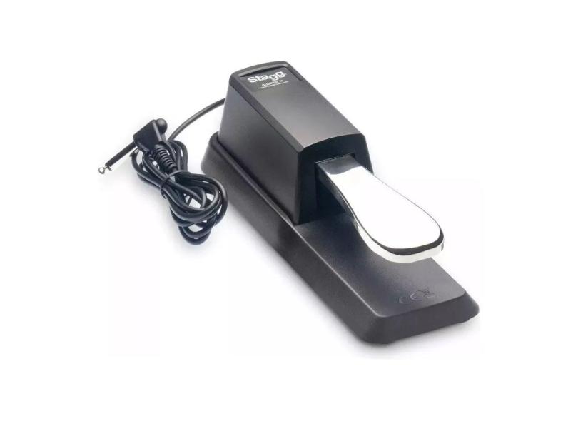 Pedal De Sustain Para Teclado e Piano Digital Stagg 