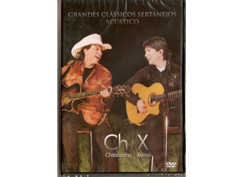 Dvd Chitãozinho & Xororó - Grandes Clássicos Sertanejo- Novo em