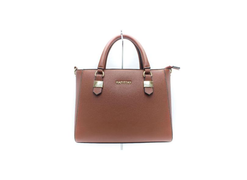 Bolsa Feminina Rafitthy 38398 - Marrom com o Melhor Preço é no Zoom