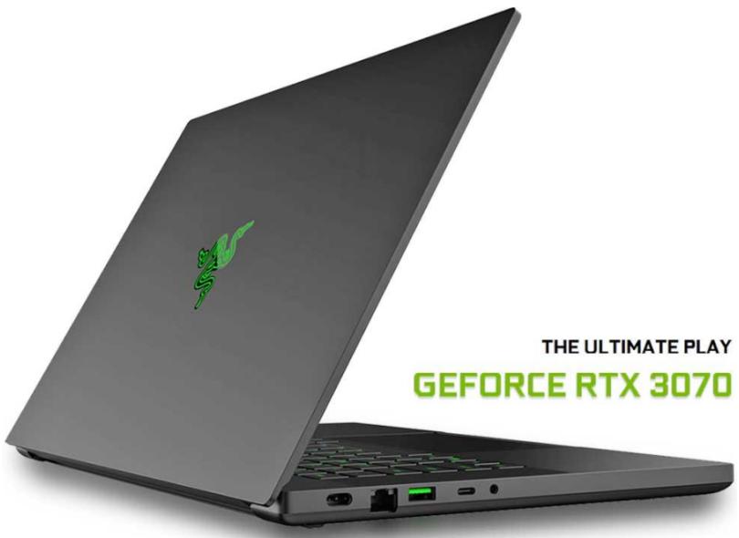 Notebook Razer Intel Core i7 10750H 10ª Geração 16.0 GB de RAM 512.0 GB 15.0 " Full Windows 10 Blade 15