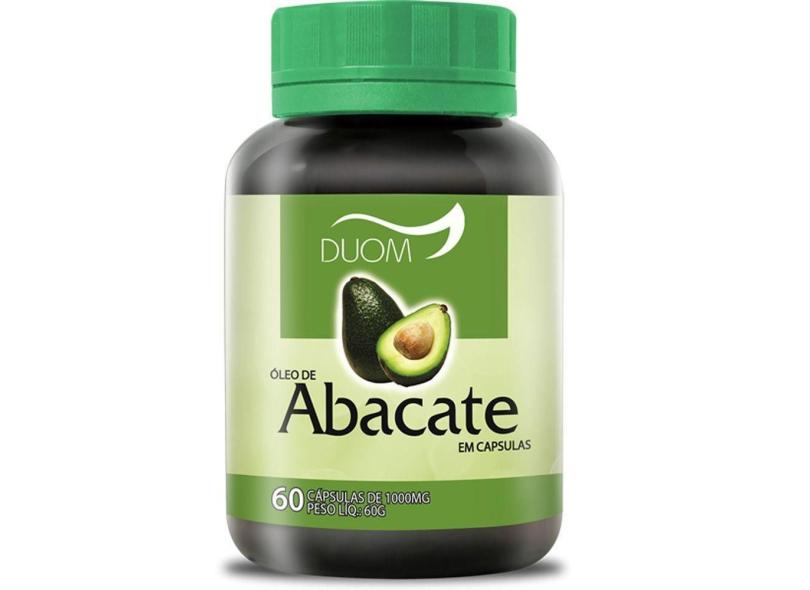 Óleo De Abacate 60Cps 1000Mg Duom