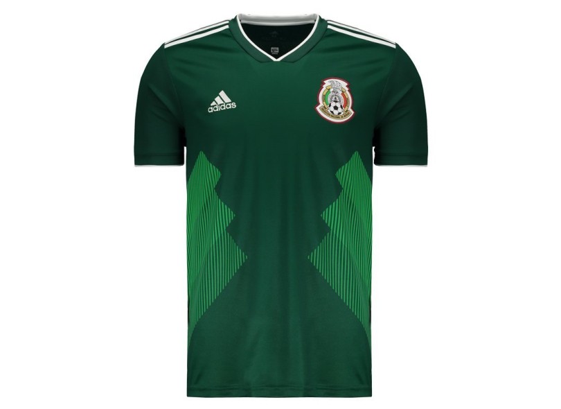 Camisa Torcedor México I 2018 sem Número Adidas