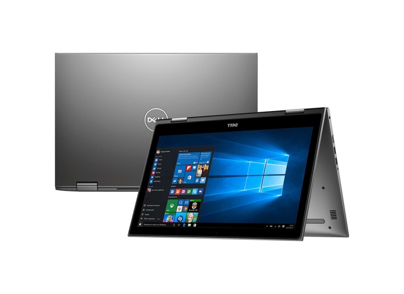 Notebook Conversível Dell Inspiron 5000 Intel Core i5 7200U 7ª Geração 8GB de RAM HD 1 TB 15,6" Touchscreen Windows 10 Home i15-5578