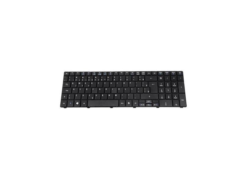 Teclado para Notebook bringIT compatível com Acer Aspire 5733 , Preto