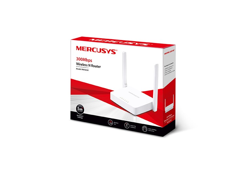 Roteador Wireless 300 Mbps MW305R - Mercusys