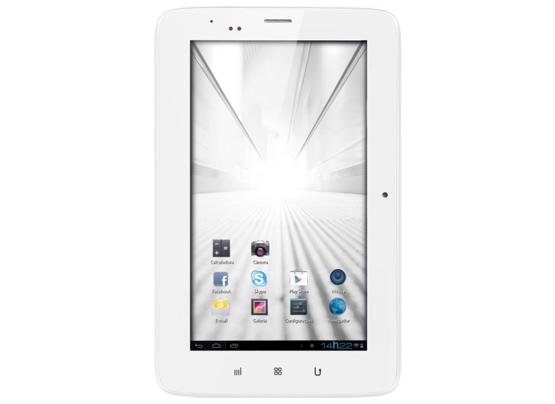 Tablet Multilaser M-PRO 3G 4 GB TFT Android 4.1 (Jelly Bean) 2 MP NB072
