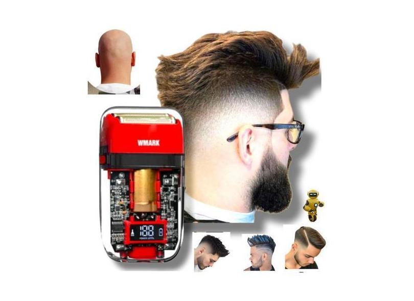 Barbeador Shaver Eletrico Executivo Serie  Limitada Shaver Navalha Dup