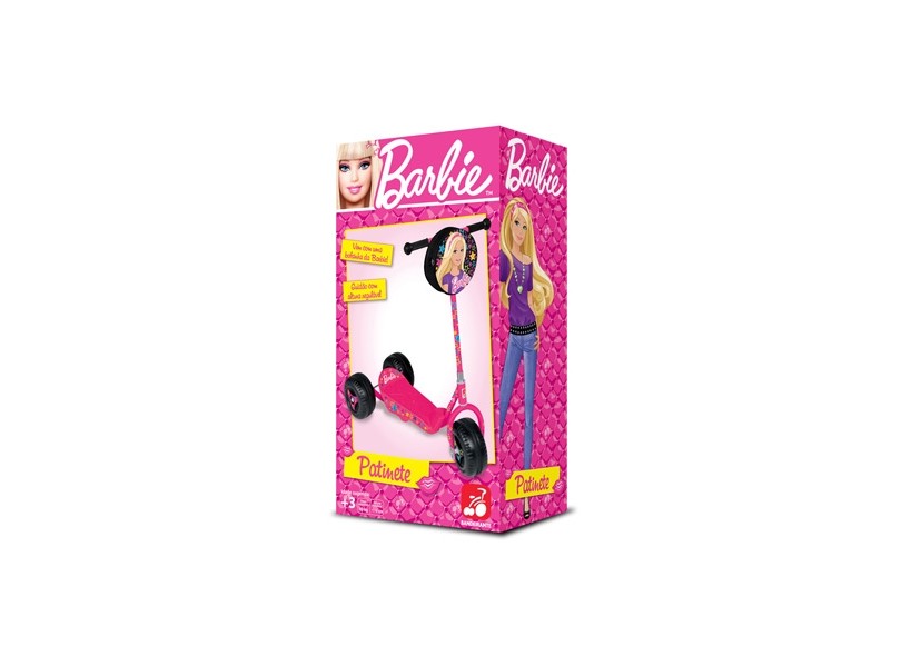 Patinete Barbie Bandeirante 2031