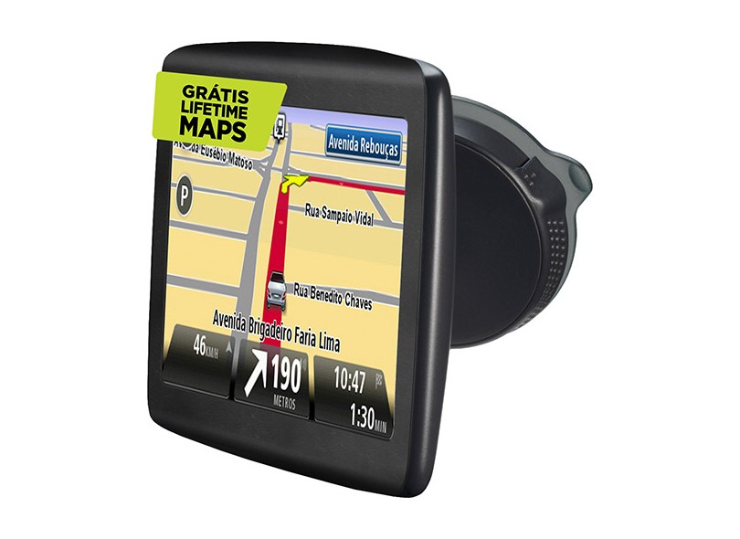 GPS Automotivo TomTom Via VIA 1505M Prime Brasil 5,0 "