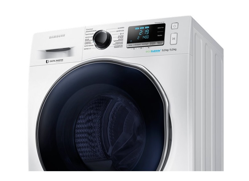 Lava e Seca Samsung Eco Bubble 9kg WD90J6410AW