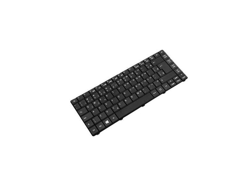 Teclado para Notebook bringIT compatível com Acer Aspire 3410G ABNT2, 