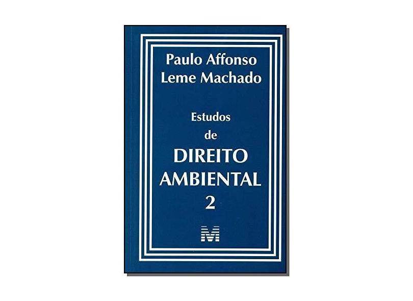 Estudos de Direito Ambiental 2 - Capa Comum - 9788539202621