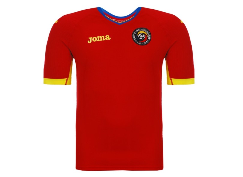 Camisa Torcedor Romênia II 2016 Joma