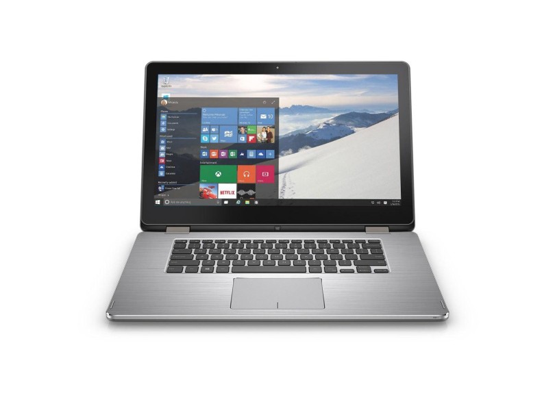 Notebook Conversível Dell Inspiron 7000 Intel Core i7 5500U 5ª Geração 8 GB de RAM 1024 GB 15 " Touchscreen Windows 10 i15-7558-A20
