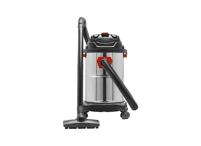 Aspirador De Pó E Água Worker Po/inox 15l 1400w Cinza - 220v Po/Inox 15l