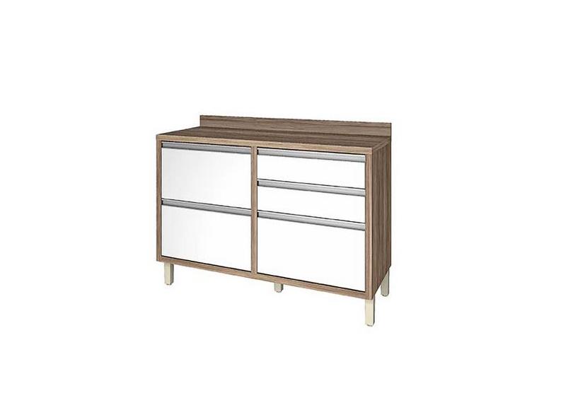 Cozinha Completa 8 Gavetas 7 Portas para Micro-ondas / Forno Baronesa Nesher