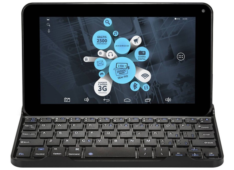 Tablet DL Eletrônicos 8.0 GB LCD 7 " Android 4.4 (Kit Kat) E-Tech
