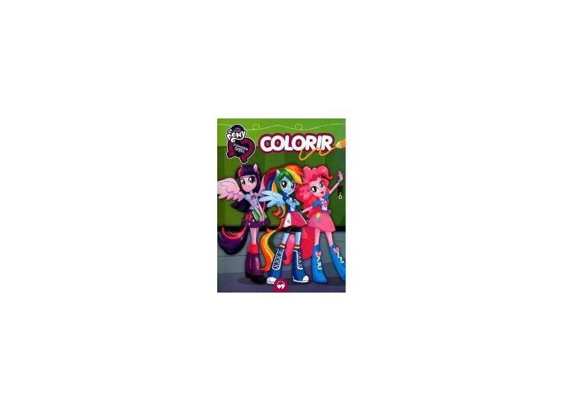 Livro de colorir my little pony vale das letras