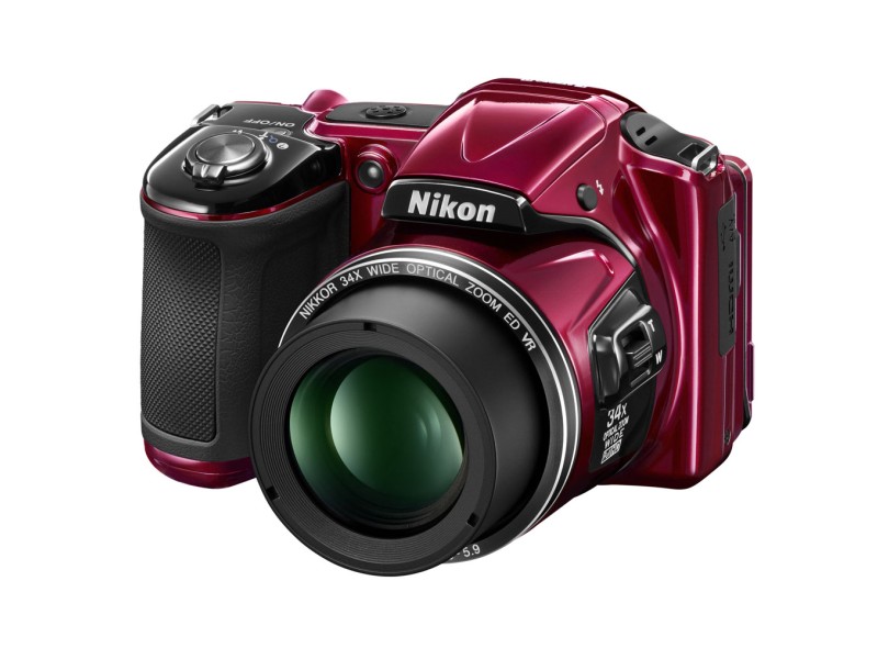 Câmera Digital Semiprofissional Nikon Coolpix 16 MP Full HD L830