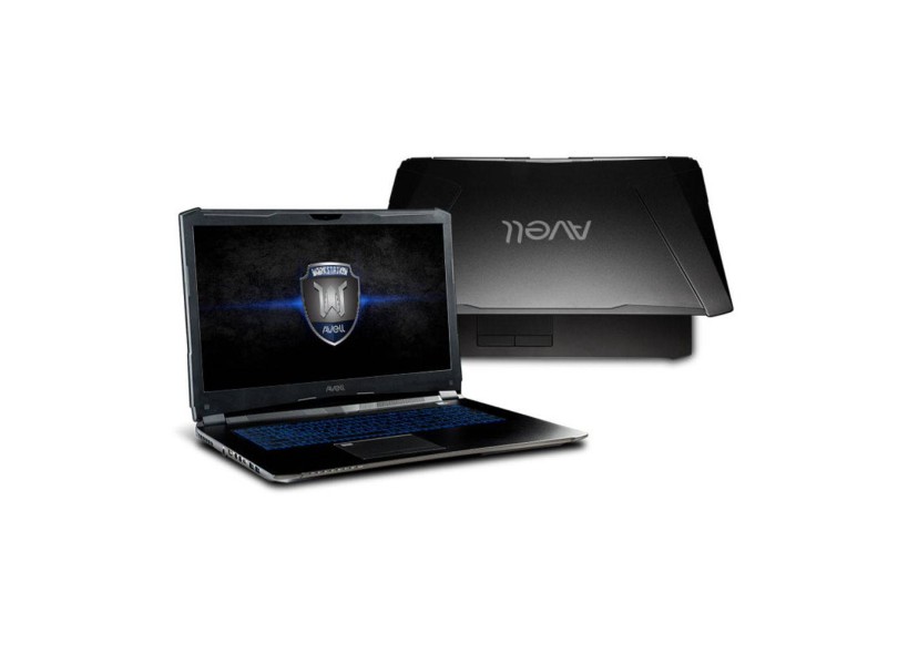 Notebook Avell Intel Core i7 8750H 8ª Geração 16 GB de RAM 1024 GB Híbrido 8.0 GB 17.3 " GeForce GTX 1060 W1745 Fox