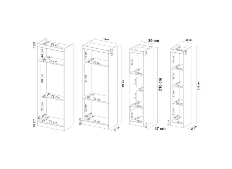 Guarda-Roupa Casal 9 Portas 3 Gavetas Modena CP6 Demóbile