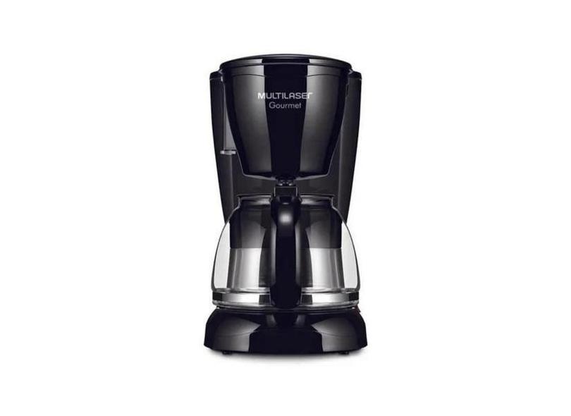 Cafeteira Elétrica Gourmet 30 Xícaras Jarra Vidro Multilaser 30 Xícaras