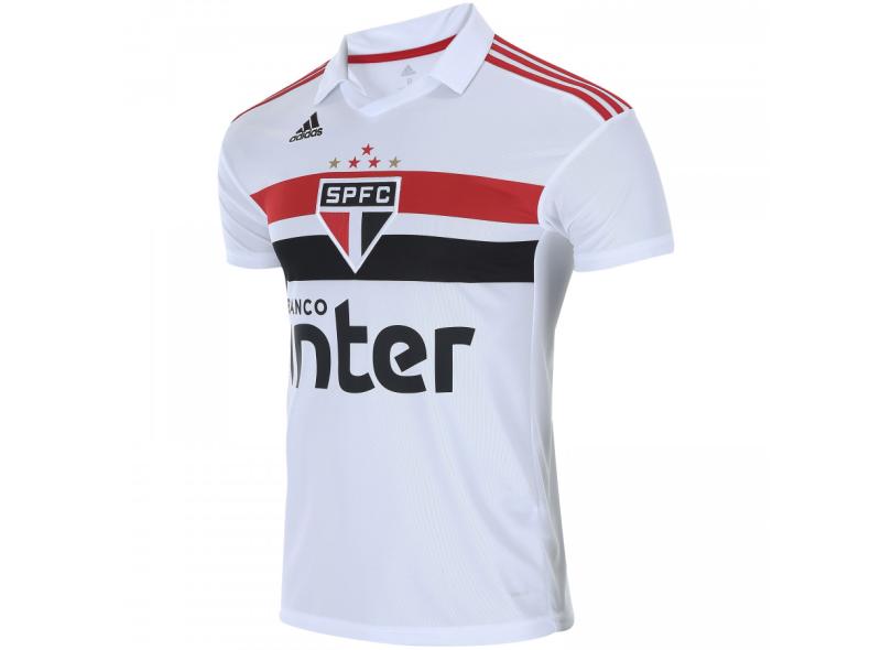Camisa Torcedor São Paulo I 2018/19 Adidas