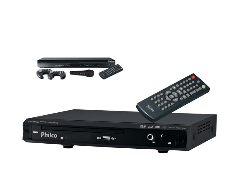 DVD Player Karaokê PH 170 Philco