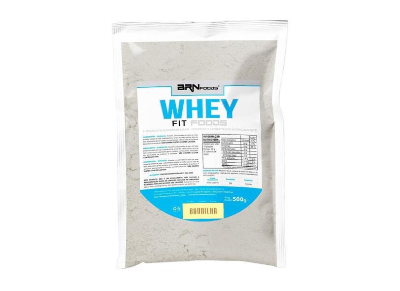 Whey Protein Fit Foods 500g - BRN Foods-Unissex