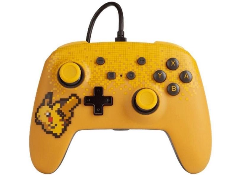 Controle Nintendo Switch Pixel Pikachu - Power A