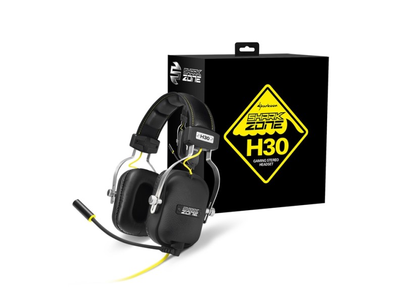 Headset com Microfone Sharkoon Shark Zone H30