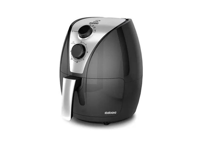 Fritadeira Air Fryer Essencial Itatiaia 3,5 Litros 220v Pret AFESS2001