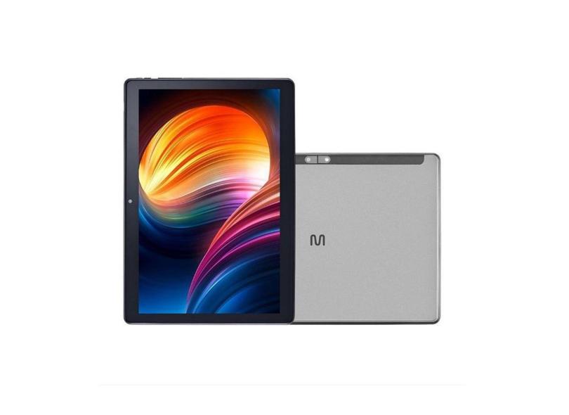 Tablet Multilaser Ultra U10 Prata + Kids Space 64Gb Função
