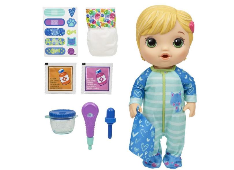 Boneca Baby Alive Aprendendo a Cuidar Hasbro