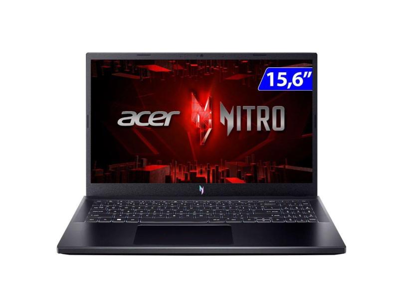 Notebook Gamer Nitro ANV15-51-58QL V15 i5 W11 8GB 512GB SSD 15.6 Polegadas Acer