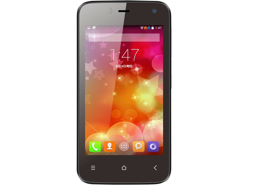 Smartphone Qbex X Pocket 2 Chips 4GB Android 4.4 (Kit Kat) 3G Wi-Fi